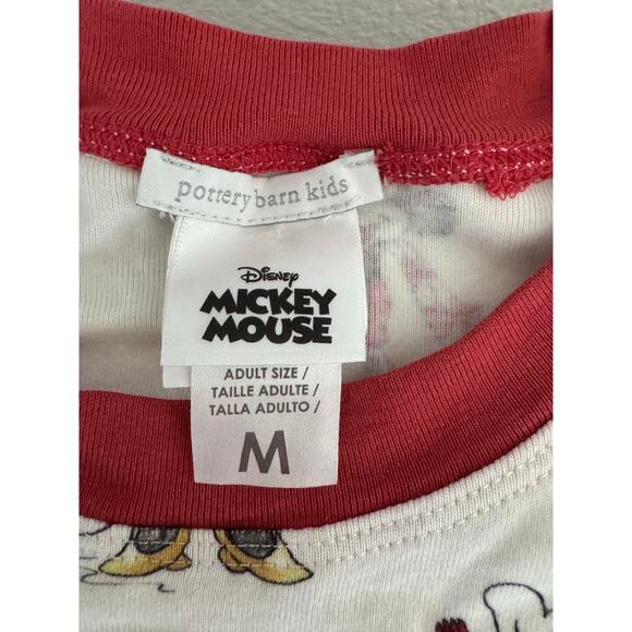 Pottery Barn Women’s Mickey and Disney Christmas Pajamas Cotton Holiday - Picture 10 of 11